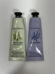 CRABTREE &EVELYN HAND THERAPY 3 Pieces SET ,LAVENDER, AVOCADO, LILY Read*
