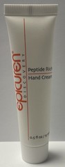 Epicuren Peptide Rich Hand Cream Travel Size 0.5oz 15ml
