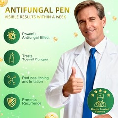 Toenail Fungus Treatment Pen Extra Strength – 0.17 Fl Oz (Pack of 6), White
