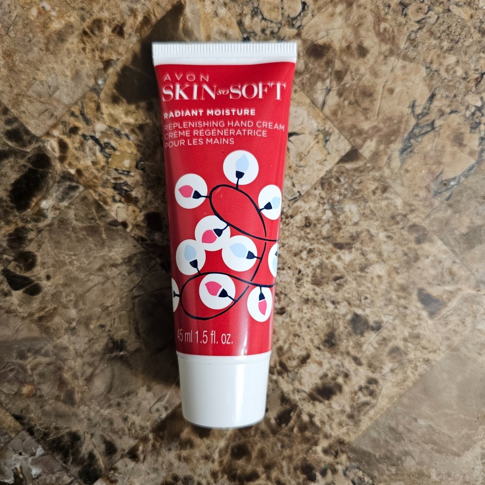 Avon Skin So Soft REPLENISHING HAND CREAM Radiant Moisture 1.5 oz (Bin V)