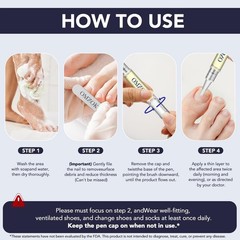 Toenail Fungus Pen – 25% 0.5 Fl Oz (Pack of 1), 1 Pack ( 5PCS Pens)