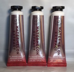 NEW Lot Of 3 Bath & Body Works WATERMELON EXTRACT Gel Hand Cream – Ships Free!