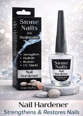 Stone Nails Nail Hardener with Hyaluronic Acid – Strengthens Hydrates & Protects