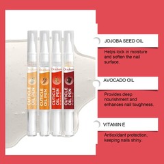 Cuticle Oil Nail Nourishing Repair Natural Hydrating Jojoba Avocado Care Oil