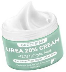 Urea Cream 20 Percent For Feet Plus 2% Salicylic 5.29 Ounce (Pack of 1), 20%