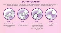 3 Tubes X 10ML EMTRIX Fungal Nail Treatment Visible Results in 1 Week Free Ship