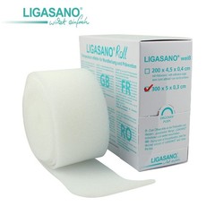 LIGASANO Foam Roll in Dispenser Box Non Sterile Bandage 300x5x0.3 cm Nail Care