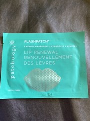 Patchology Flashpatch Lip Renewal 5 Mins Hydrogels Sealed