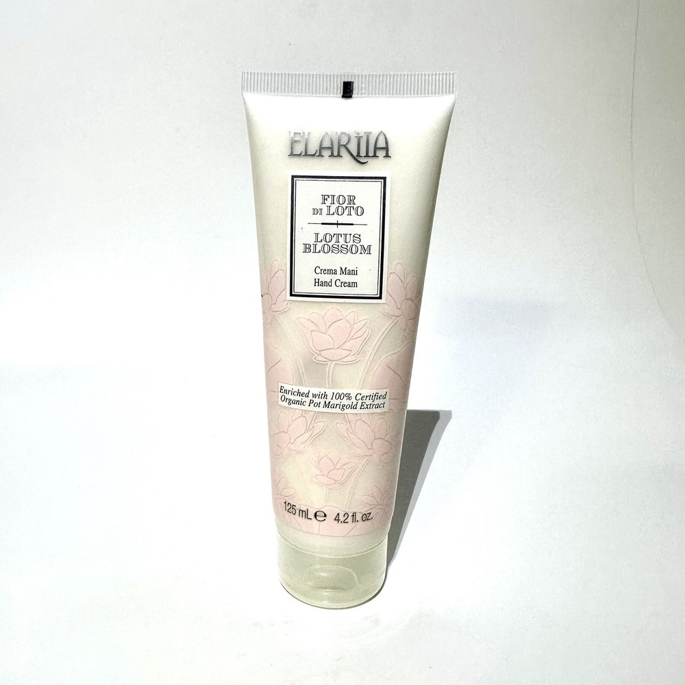 Perlier ~ Elariia Moisturizing Hand Cream ~ Lotus Blossom ~ New and Sealed!!