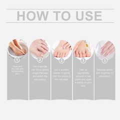2ml Nail Care Solution Set Improve Soft Nails Moisturize Cuticles Repair Nails
