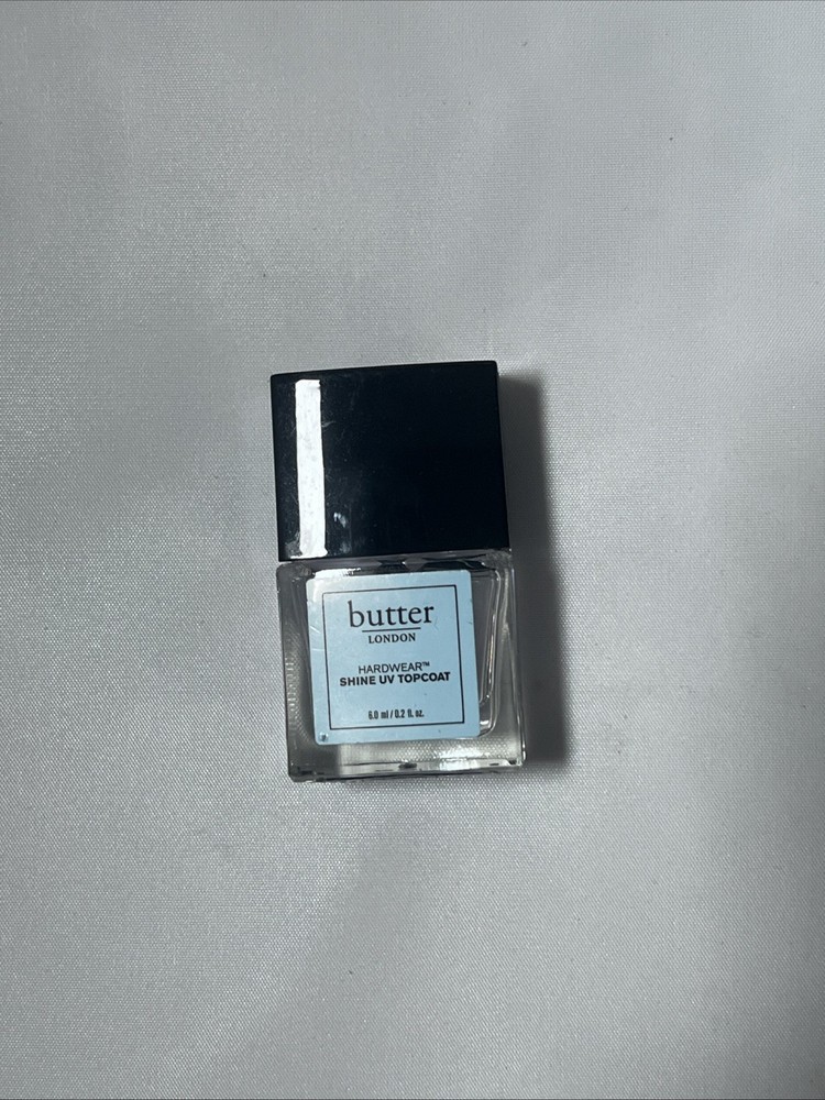 Hardwear Shine UV Topcoat by Butter London for Women – 0.2 oz Nail Treatment
