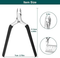 Cuticle Trimmer, 3/4 Jaw Extremely Cuticle Nippers,