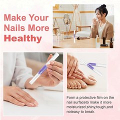 Natural Cuticle Oil Pen Revitalizing Cuticle Oil for Nails w/ Vitamin E Repaired