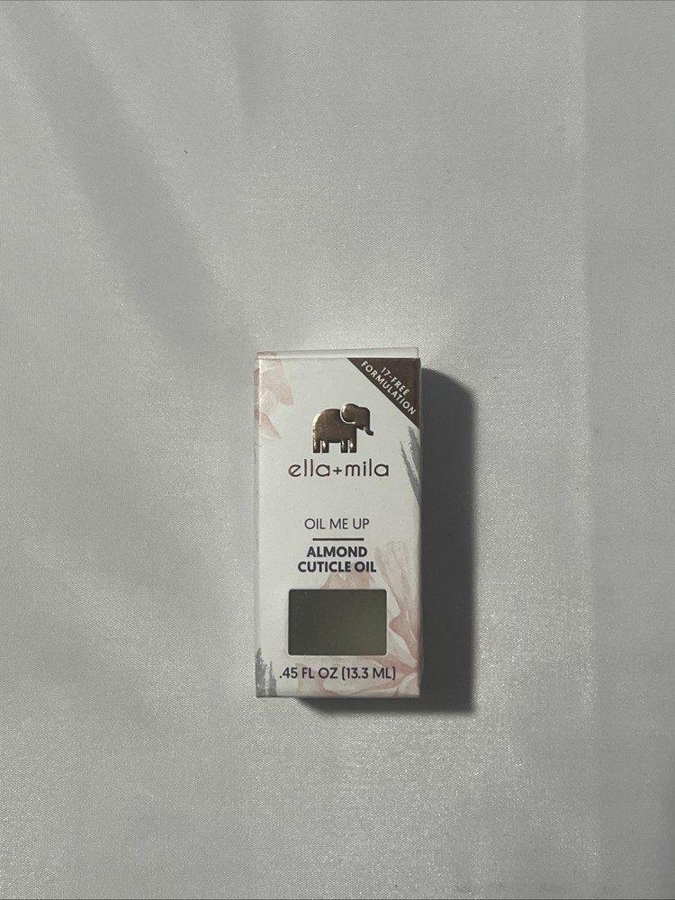Ella + Mila – Oil Me Up Almond Cuticle Oil for Fingernails 0.45 fl oz