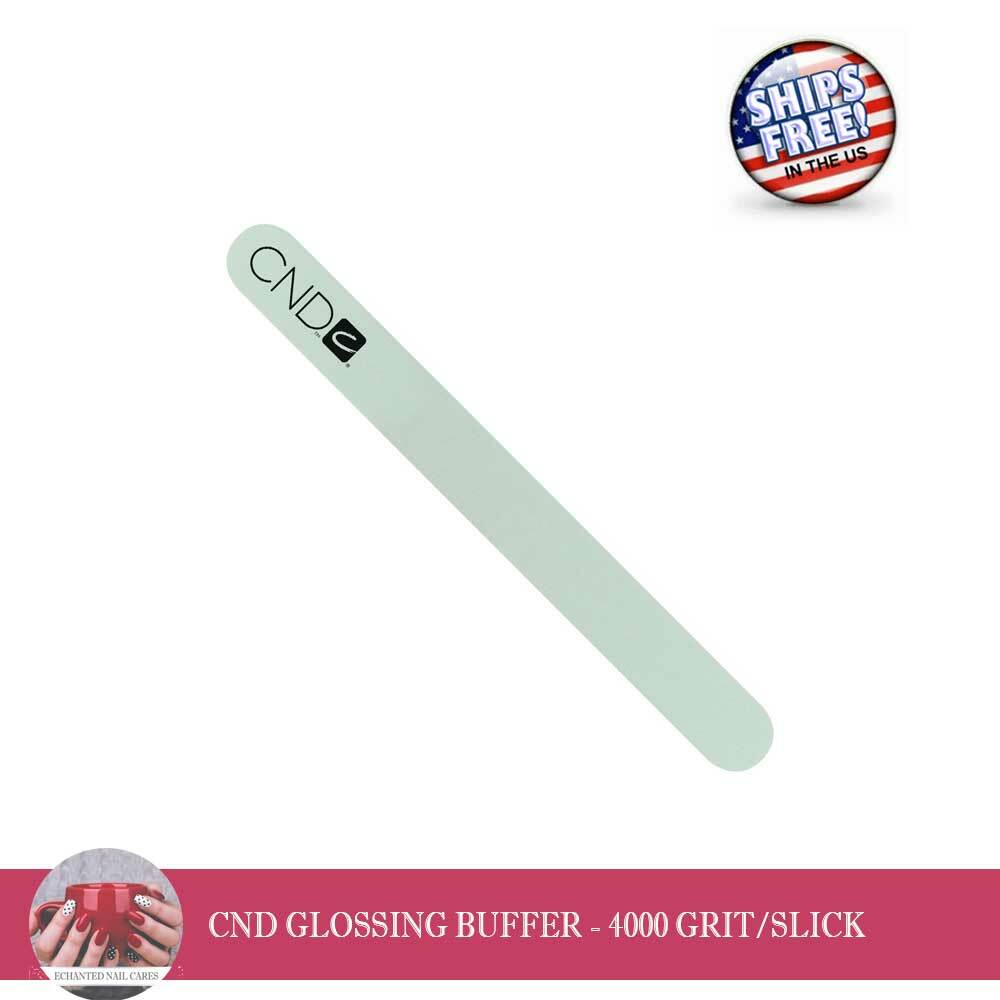 CND GLOSSING BUFFER – 4000 GRIT/SLICK – [Choose Your Pack]