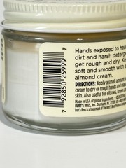 Burt’s Bees Almond & Milk Hand Cream 2 oz Each Lot Of 2
