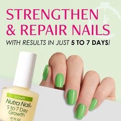Fast Keratin Nail Growth Treatment – Strengthener for Thin, Brittle Nails (0.47