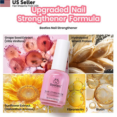 Beetles Nail Strengthener, 0.5 Fl Oz (Pack of 1), 0-Pink Strengthener