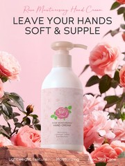 Women 1Pcs Refreshing Hand Cream Hand Creams Rose Fragrance Brighten Skin Tone