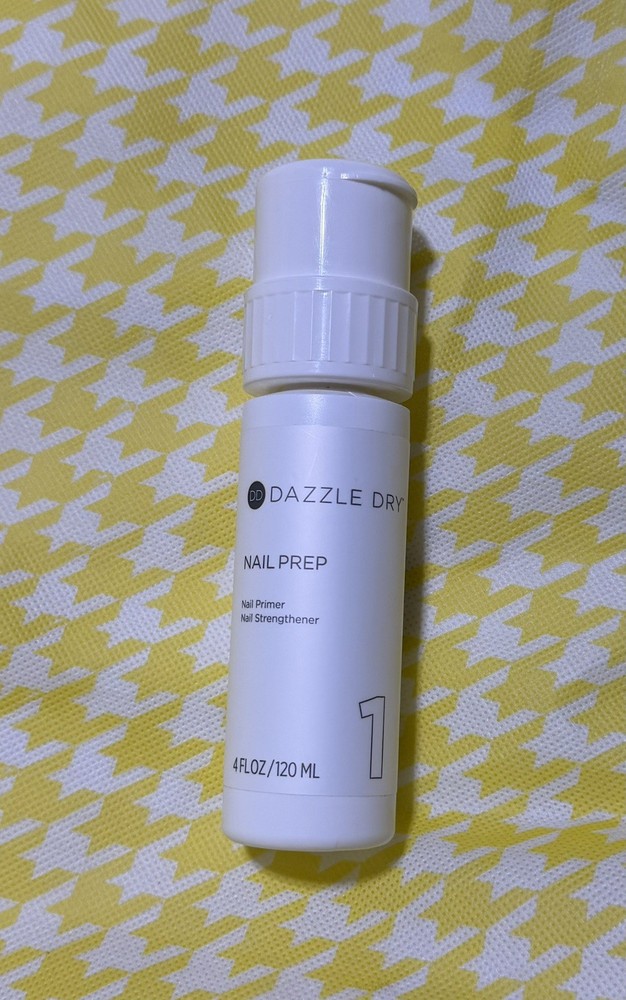 Dazzle Dry Step 1 – Nail Prep, 4 oz (120 1 Count (Pack of 1), Clear | 4 Fl Oz