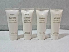 Lot Of 4 Mary Kay Satin Hands Hand Cream With Sunscreen SPF4 Travel Size .75oz