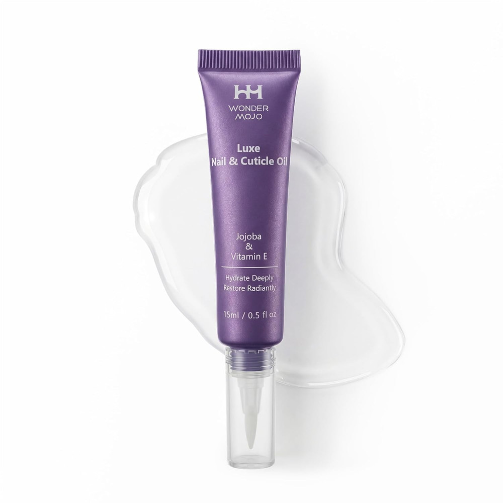 Cuticle Oil Pen for Dry Cracked Cuticles, Hydrating Nail Moisturizer with Jojoba