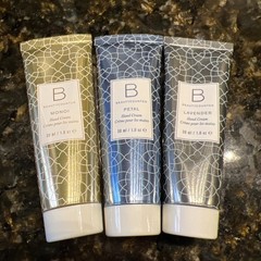 NEW Beauty Counter 1 oz Hand Cream Lotion Trio Petal, Lavender & Monoi