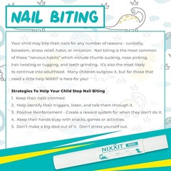 Effective Nail Biting & Thumb Sucking Prevention for Kids – Non Glossy 2 Pack