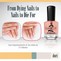 Duri Rejuvacote 2 Nail Growth System Super Sensitive Formula 0.45 oz (Pack Of 3)