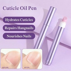 1-3X Nail Care Fingernail Strengthener Chip-resistant Cuticle Remover Pen