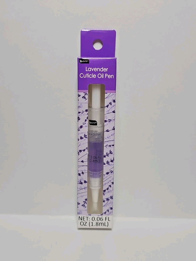 B Pure Lavender Cuticle Oil Pen 0.06 fl oz-Brand New
