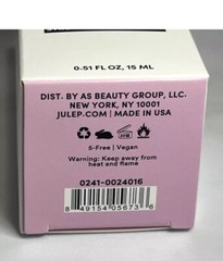 2 Cured By Julep Take A Breather Oxygen Nail Treatment Sheer Rose 0.51oz