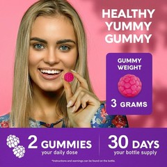 Biotin Gummies with Collagen – Hair Growth Support, Skin, & Nail Strength – for