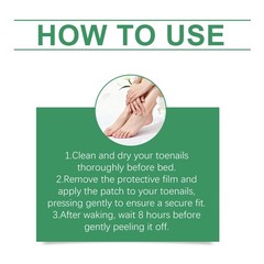 Nail Repair Patches Toenail Correction Strips Fungal Treatment Nail Care 32pcs