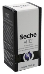(2 PACK) Seche Vite Dry Fast Top Coat Boxed 0.5 Ounce