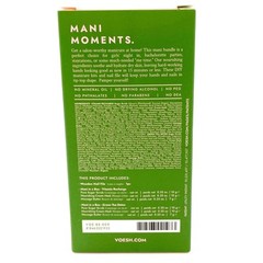 NEW Voesh Mani Moments Vegan At Home Manicure Set Duo Green Tea Duo