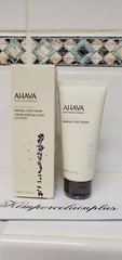 Ahava Dead Sea Mineral FOOT CREAM 3.4 Fl Oz NEW Boxed Free Ship