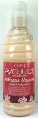 OPI Avojuice Skin Quenchers Hand Body Lotion HIBISCUS BLOSSOM 6.6oz = 200ml NEW