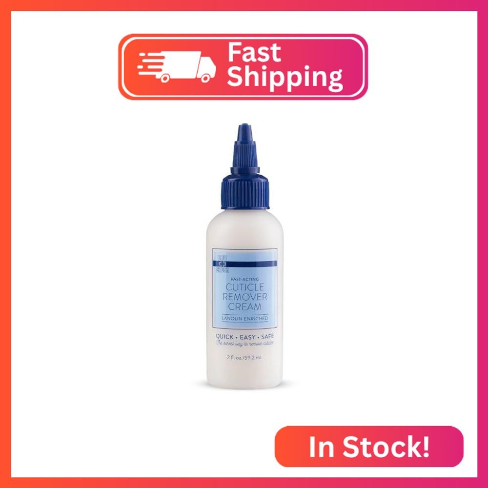 Blue Cross Cuticle Remover Cream for Dry Damaged Cuticles, Moisturizing Cuticle