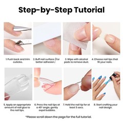 Beetles Press On Nail Glue Quick-Drying 10ml Super Strong Z-10ml