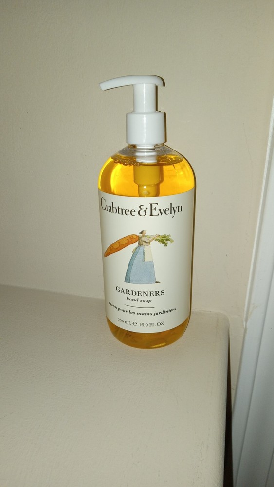 1 NEW Crabtree & Evelyn Gardeners Hand Soap 16.9 oz