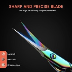 Curved Cuticle Scissors – Precis Mani Scissor Nail Cuticle