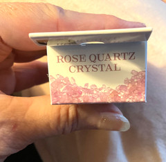 1 Bottle Eye Dropper B-Pure Cuticle CRYSTAL Oil ROSE QUARTZ Crystal 0.23fl.oz.