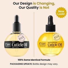 C CARE Sweet Almond Cuticle Oil For Nails – Repairs 2.5 Fl Oz (Pack of 1)