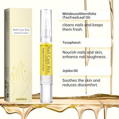 Cuticle Oil & Nail Strengthener – Exfoliating Growth Treatment for Healthy Nails