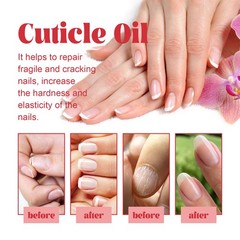 Cuticle Oil Nail Nourishing Repair Moisturizing Peach Jojoba Natural Care