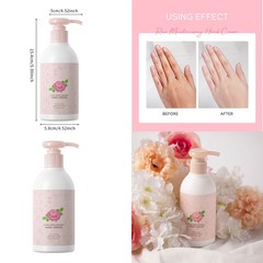 Women 1Pcs Refreshing Hand Cream Hand Creams Rose Fragrance Brighten Skin Tone