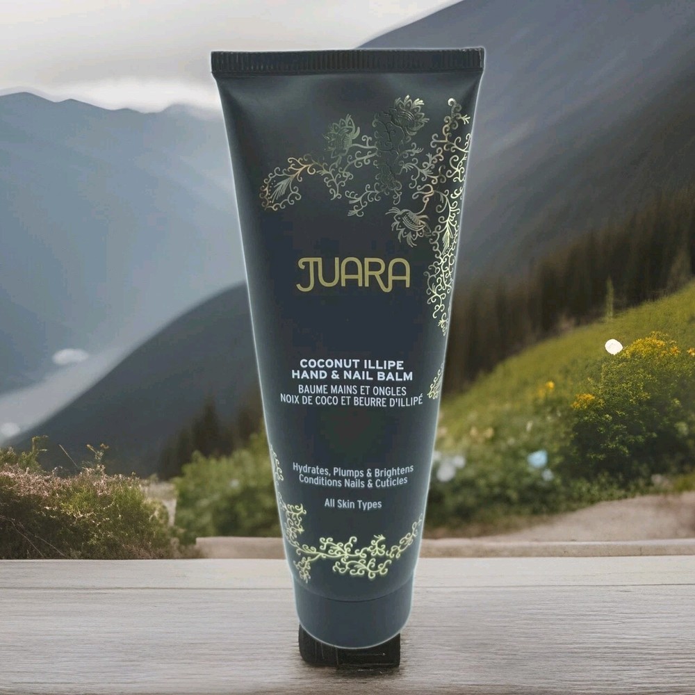 JUARA SKINCARE Coconut Illipe Hand & Nail Balm Hand Cream 2.5 oz NWOB & Sealed