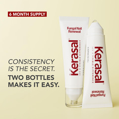 Kerasal Nail Renewal, Restorative Repair 0.33 Fl Oz (Pack of 2), Clear
