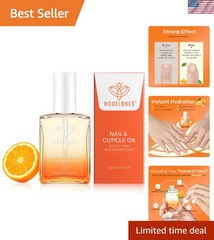 Quick-Dry 15ml Nail Growth Oil with Precision Brush for Flawless Application